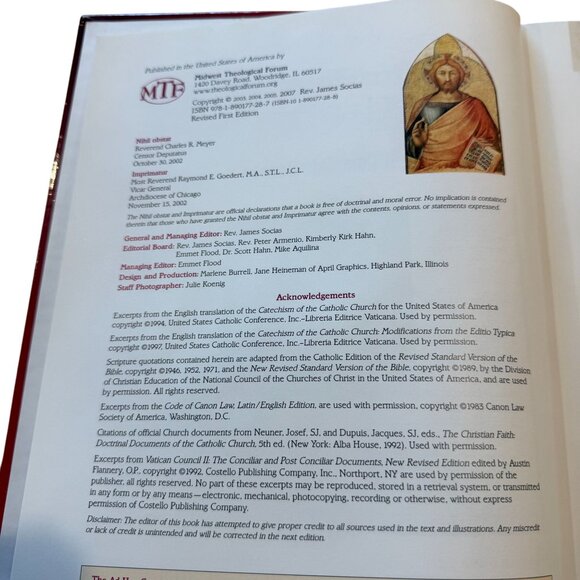 Introduction To Catholicism Didache Homeschool Hardcover Midwest Theological - Picture 2 of 5